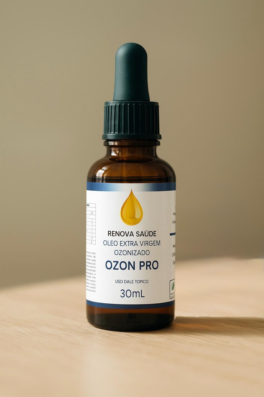 OZONPRO, óleo extra virgem ozonizado da Renova Saúde